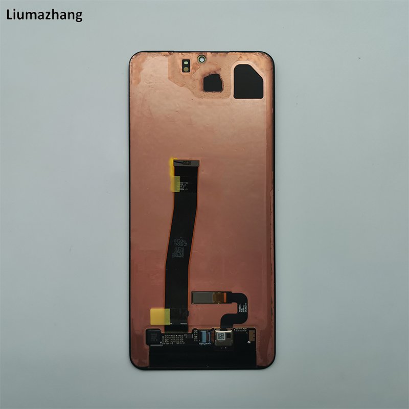 Original Super AMOLED Mobile Phone LCDS For Samsung Galaxy S20 Ultra Display Touch Screen Assembly With burn marks