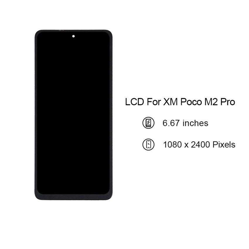 New Products Poco M2 Pro Lcd Touch Screen Replacement Mobile Phone Digital Panel Display For Xiaomi Poco M2 Pro
