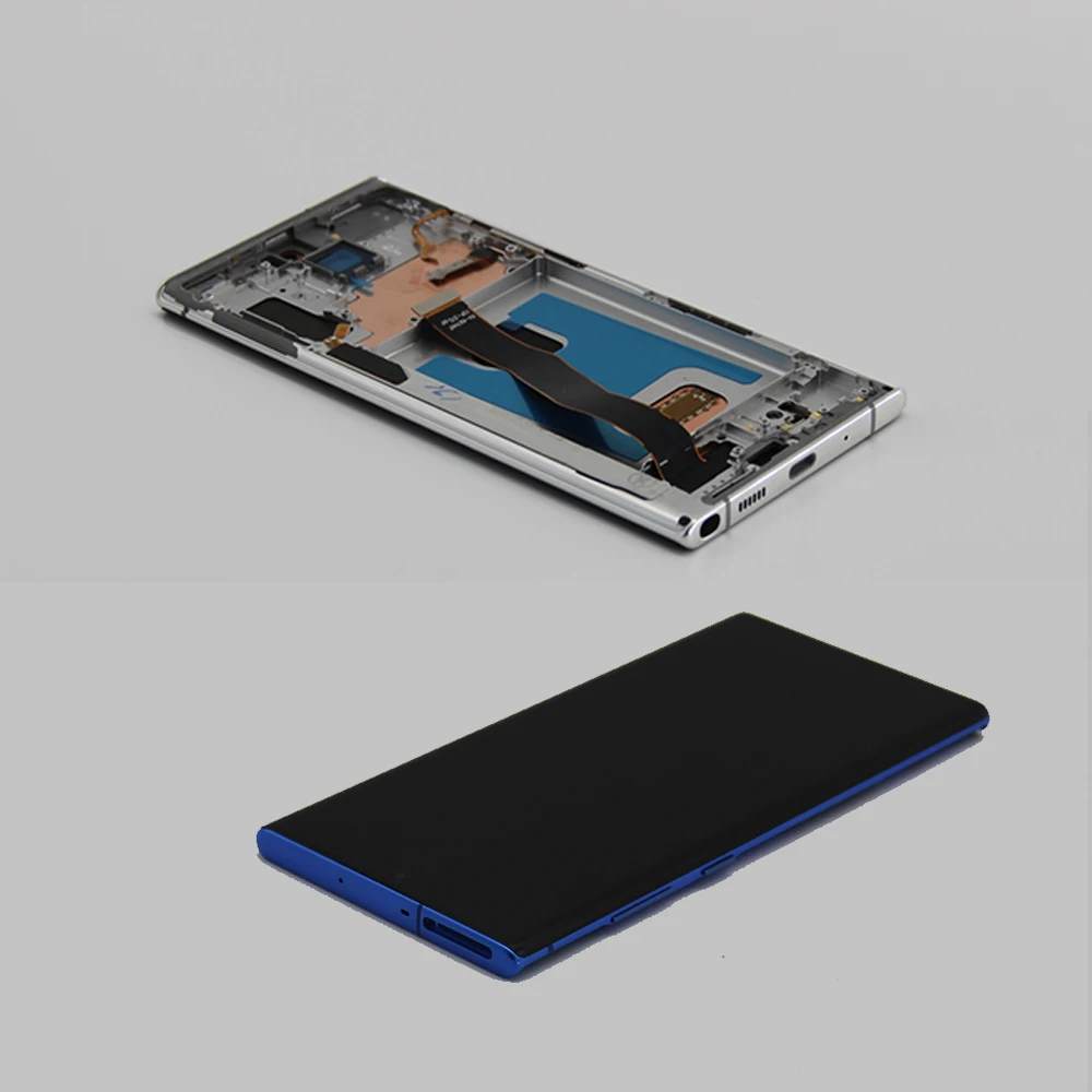 for Samsung Galaxy Note 10+ 10 Plus N975 Tested with Frame Mobile Phone OLED Lcds Display Touch Screen Replacement Wholesale
