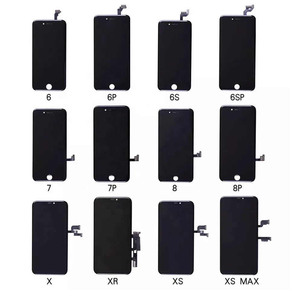 Mobile Phone LCDs Screen For Iphone 5s 6 6s 7 8 Plus X Xr Xs 11 Pro mini Max 12 12 pro 13 14 Touch Display Replacement Glass LCD