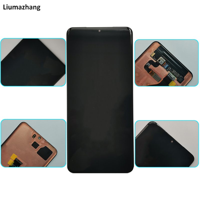 Original Super AMOLED Mobile Phone LCDS For Samsung Galaxy S20 Plus Display Touch Screen Assembly With burn marks