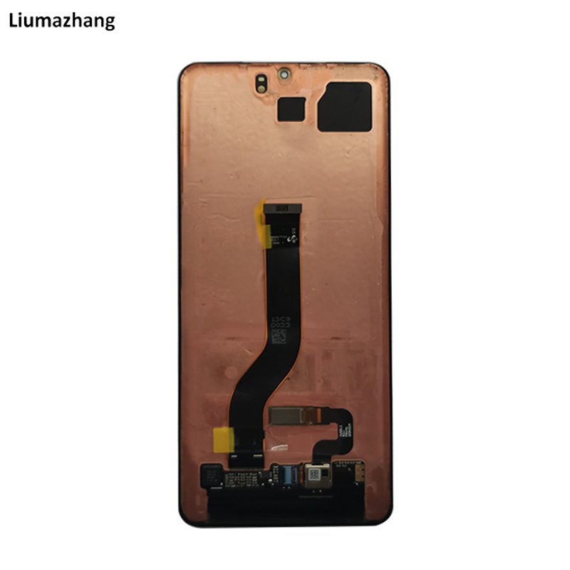 Original Super AMOLED Mobile Phone LCDS For Samsung Galaxy S20 Plus Display Touch Screen Assembly With burn marks