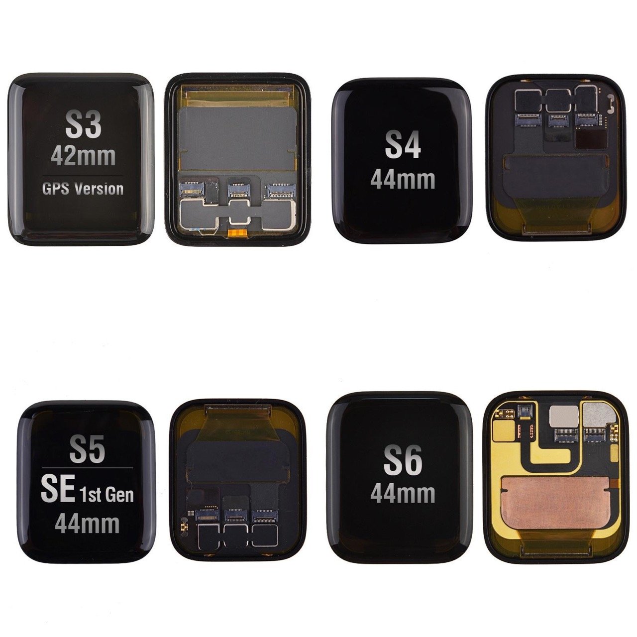 Mobile Phone LCD Screen For Watch S2 S3 S4 S5 S6 S7 S8 42mm 44mm 45mm Touch Screen Display Replacement Digitizer Assembly