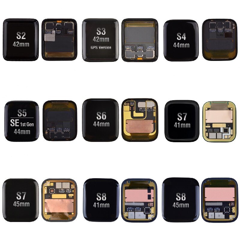 Mobile Phone LCD Screen For Watch S2 S3 S4 S5 S6 S7 S8 42mm 44mm 45mm Touch Screen Display Replacement Digitizer Assembly