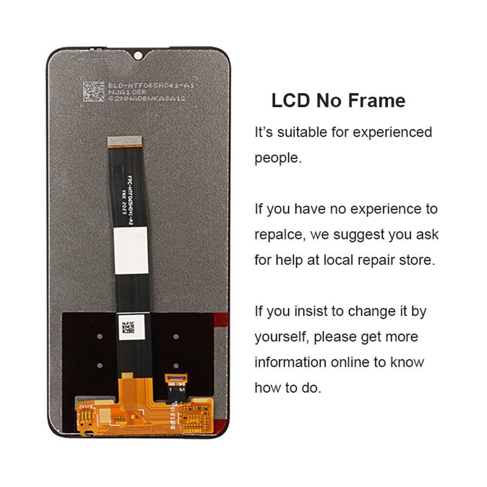 Factory Hot Sale Cell Phone LCD Displays with Frame Wholesale for Xiaomi Redmi 9A 9C Note 9A Lcd Touch Screen Replaceable