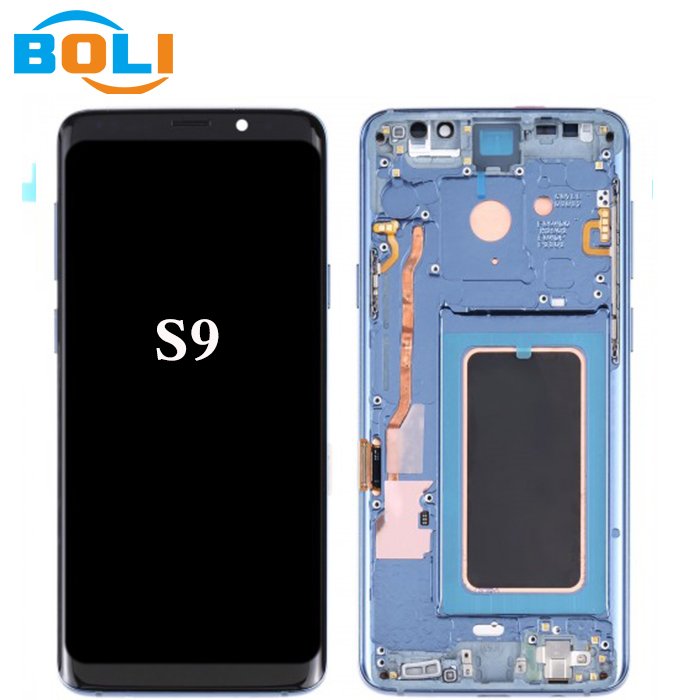 For Samsung Galaxy S9 LCD Screen For Samsung G960 LCD display For Samsung Galaxy S9 Mobile Phone Original with Framed LCD Screen