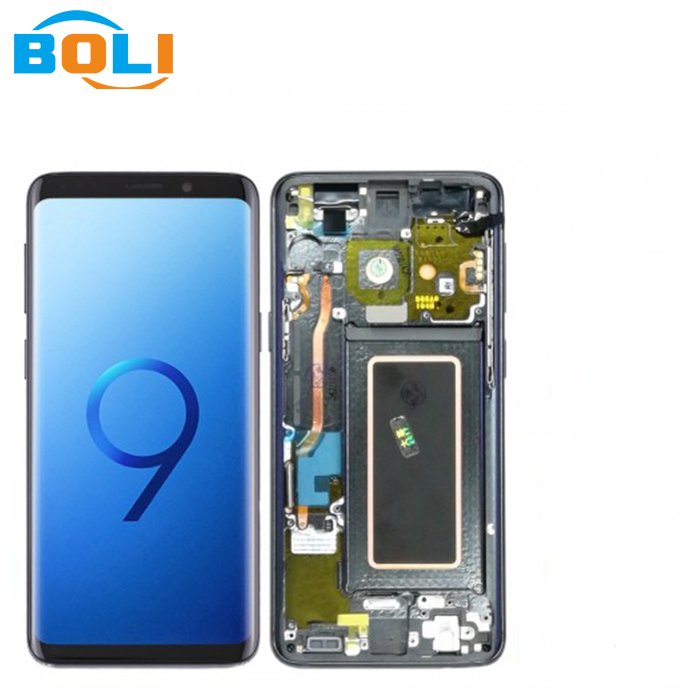 For Samsung Galaxy S9 LCD Screen For Samsung G960 LCD display For Samsung Galaxy S9 Mobile Phone Original with Framed LCD Screen