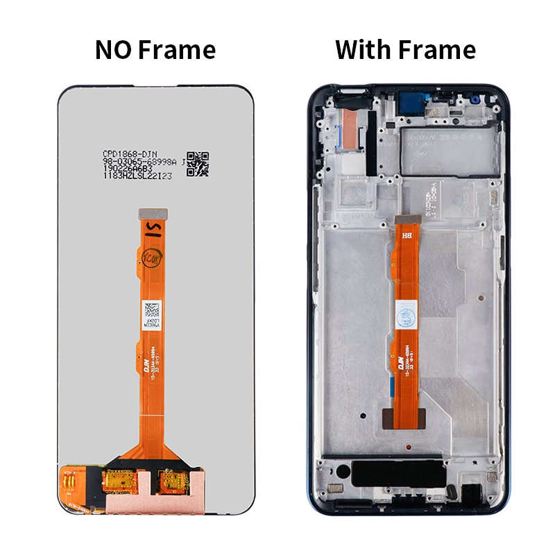Wholesale Smart Mobile Phone Lcd Screen With Frame Panel Screen Display For Vivos1 touch Screen Digitizer For Vivo S1 V15