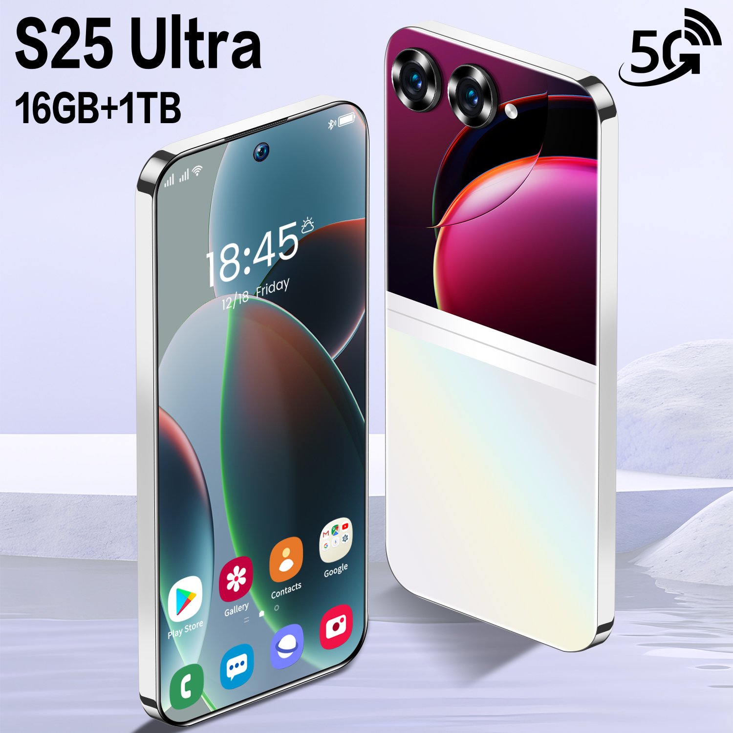 JDL S25 Ultra 7.3" Smart phone 16GB+1TB Factory Customization Low Price camera 72MP mobile phone