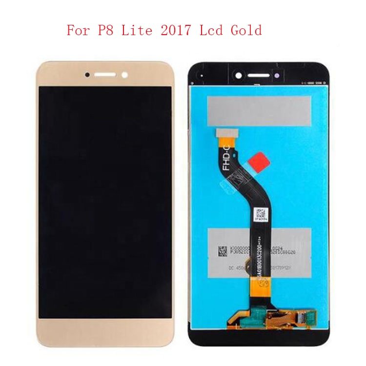 5.2inch mobile phone lcds For Huawei P8 Lite 2017 LCD screen on frame & Lcd touch screen