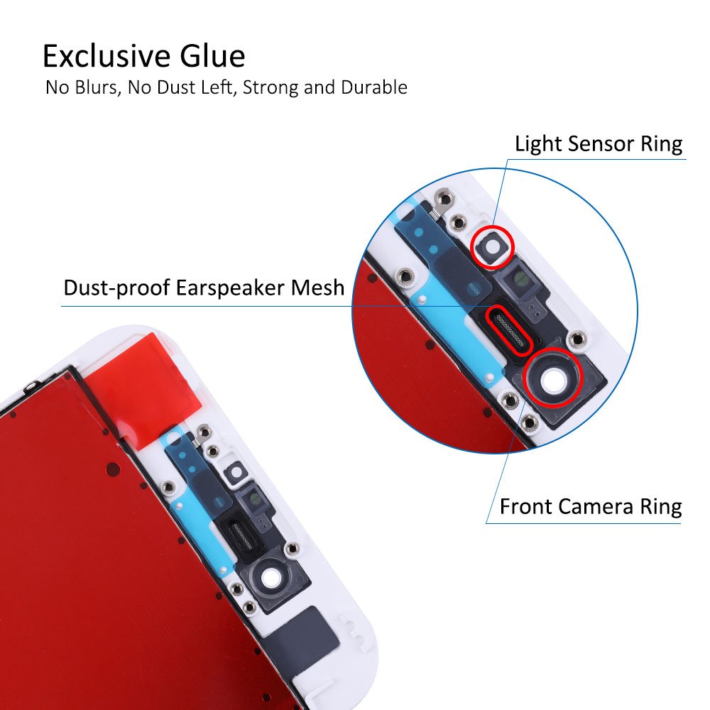 Elekworld Popular Incell TFT Mobile Phone LCDs for iPhone 8 8 Plus 7 7 Plus 6 6S 6S Plus LCD Touch Display Screen Replacement