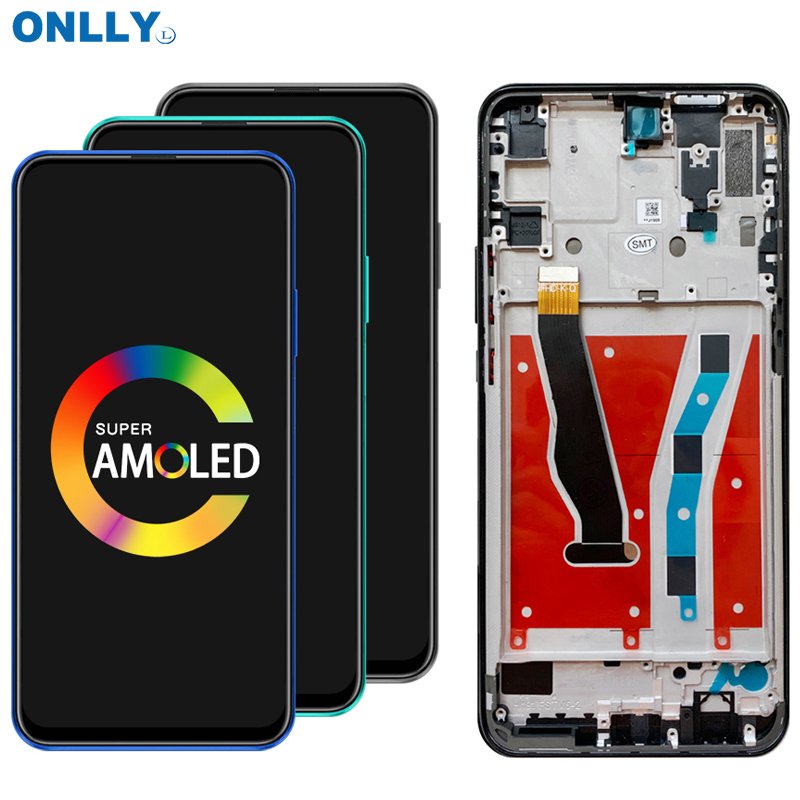 Original LCD For Huawei P Smart Z LCD Display Touch screen for Huawei Y9 Prime 2019 Honor 9X Display LCD Screen with frame