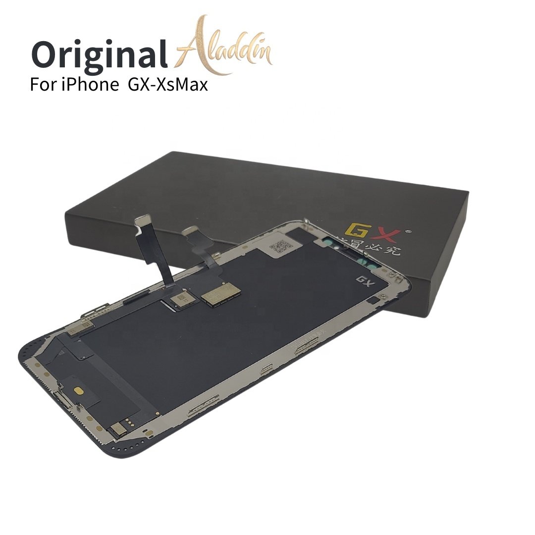 New Officially Original Phone parts LCD GX Max Oled for iPhone Xs Max Apple Mobile Phone LCD Repairment Parts with service pack