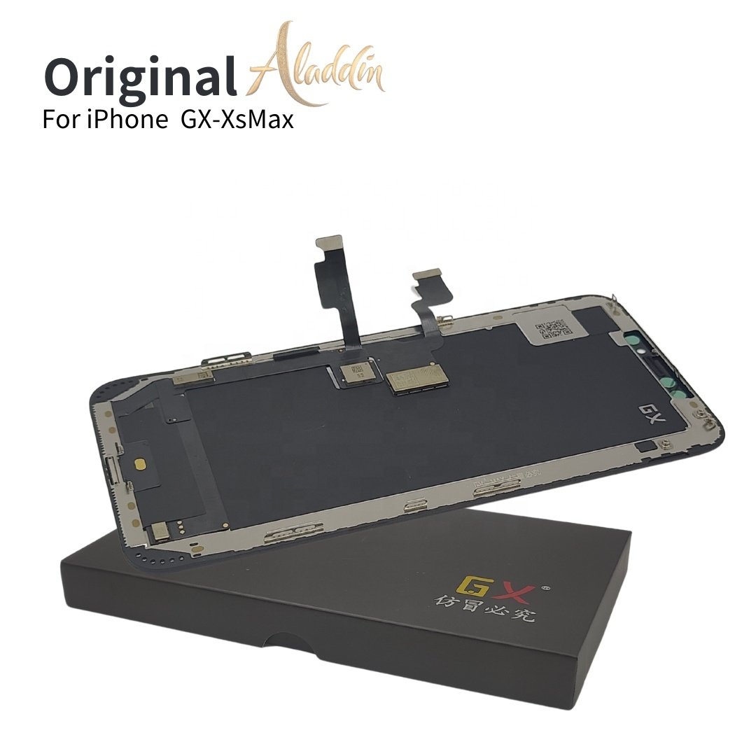 New Officially Original Phone parts LCD GX Max Oled for iPhone Xs Max Apple Mobile Phone LCD Repairment Parts with service pack