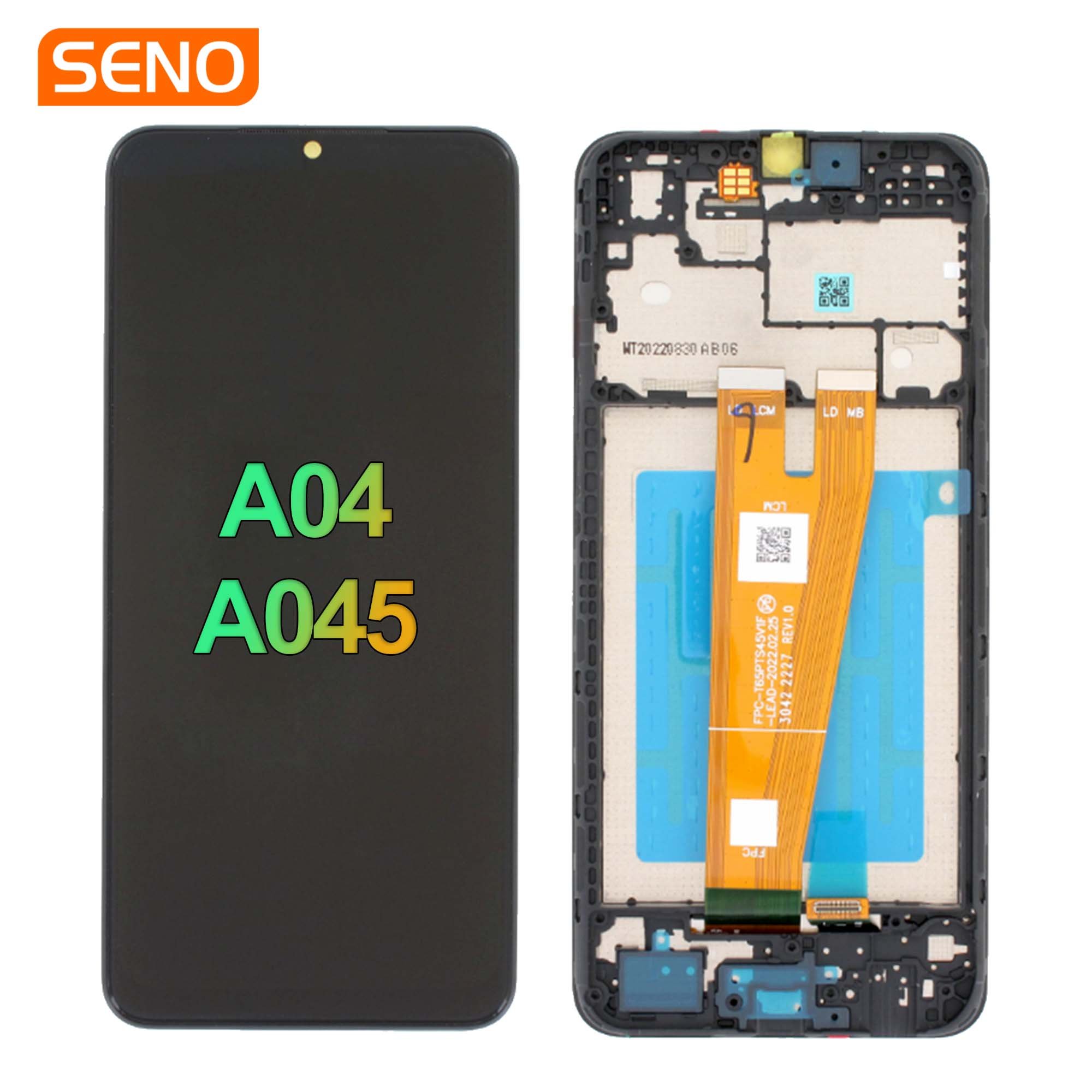 Factory Wholesale Mobile LCD Screen Replacement For Samsung A04S A04 Touch Screen For Samsung LCD Display Touch Screen Digitizer