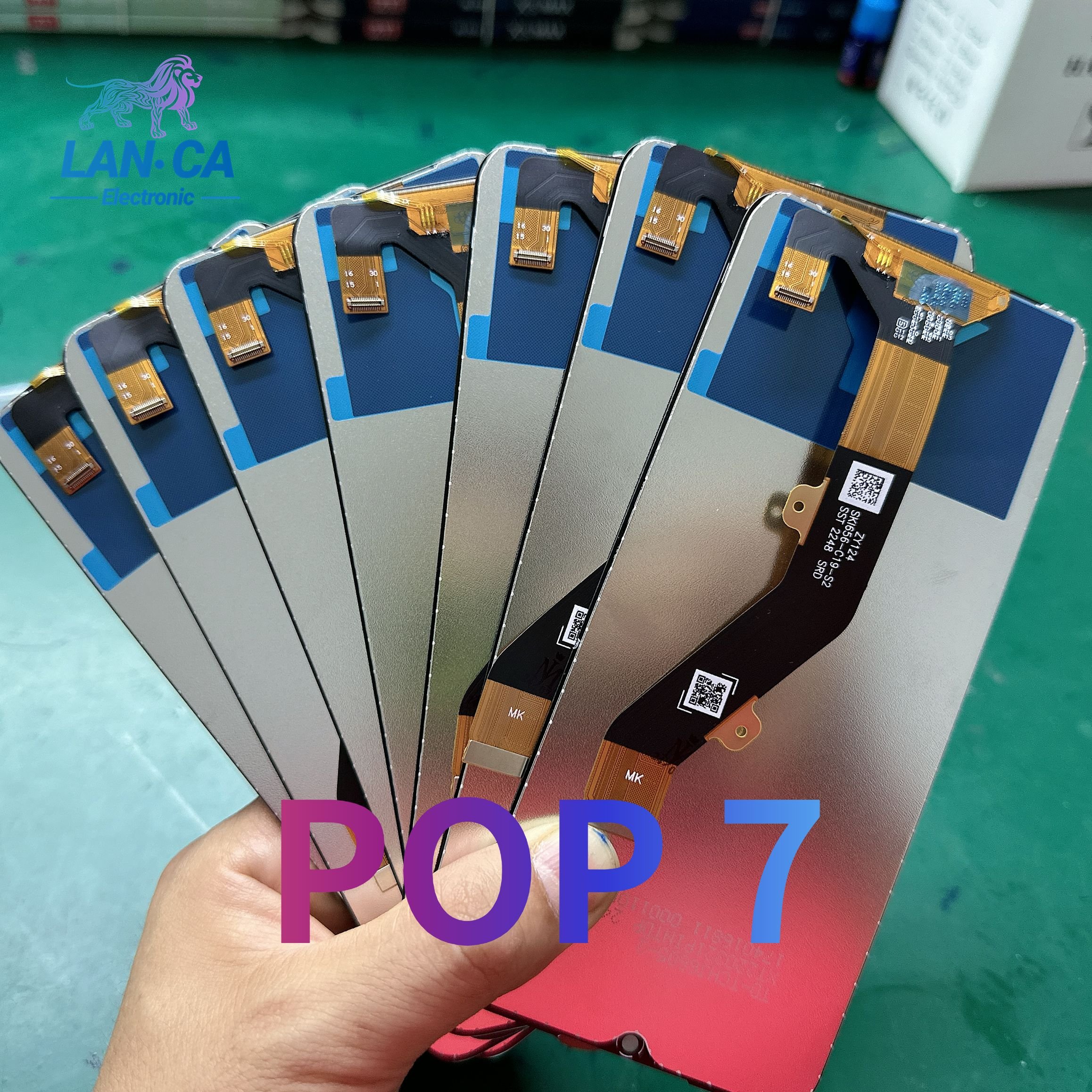 LCD Display Screen For Infinix Smart7Plus BF6 LCD Screen Replacement For Tecno Smart7Plus BF6 Mobile Phone LCDs
