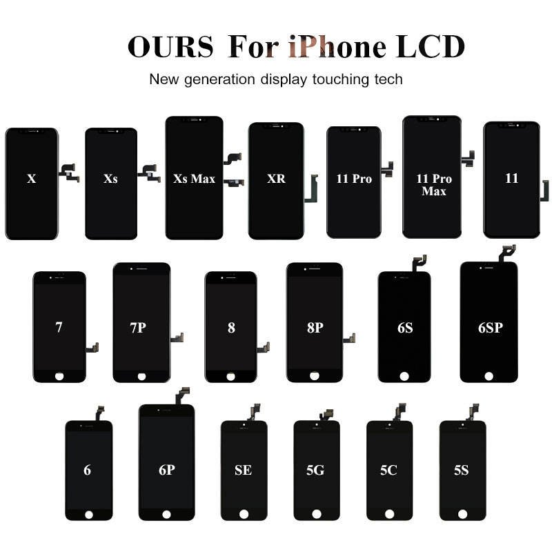 Mobile Phone lcds for iphone 6G Mobile Phone LCDS Touch Screen Display Assembly For Iphone 6G