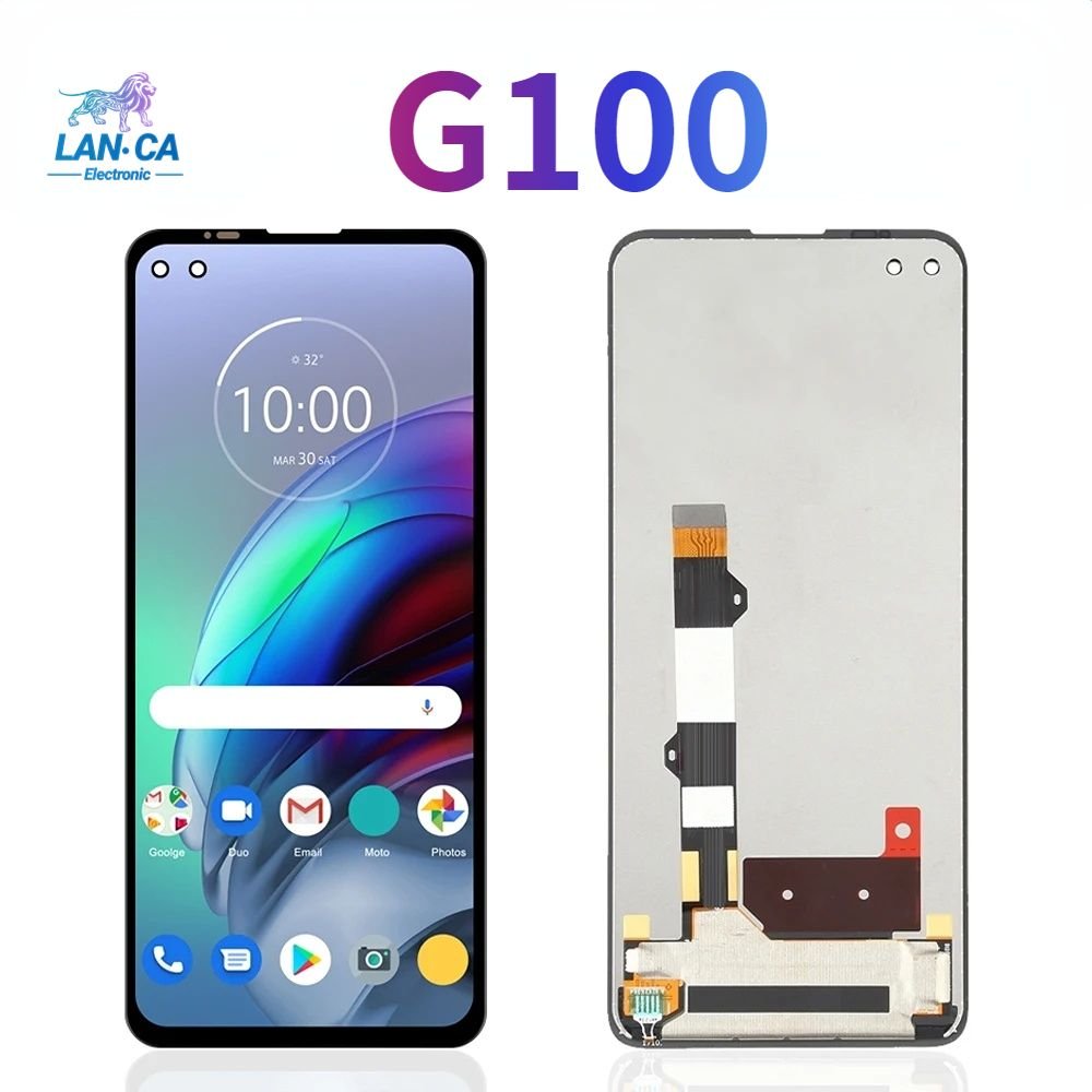 Mobile phone LCD Original quality screen for Motorola G100 Replace display Replacement Touch Pantalla Digitizer Assembly
