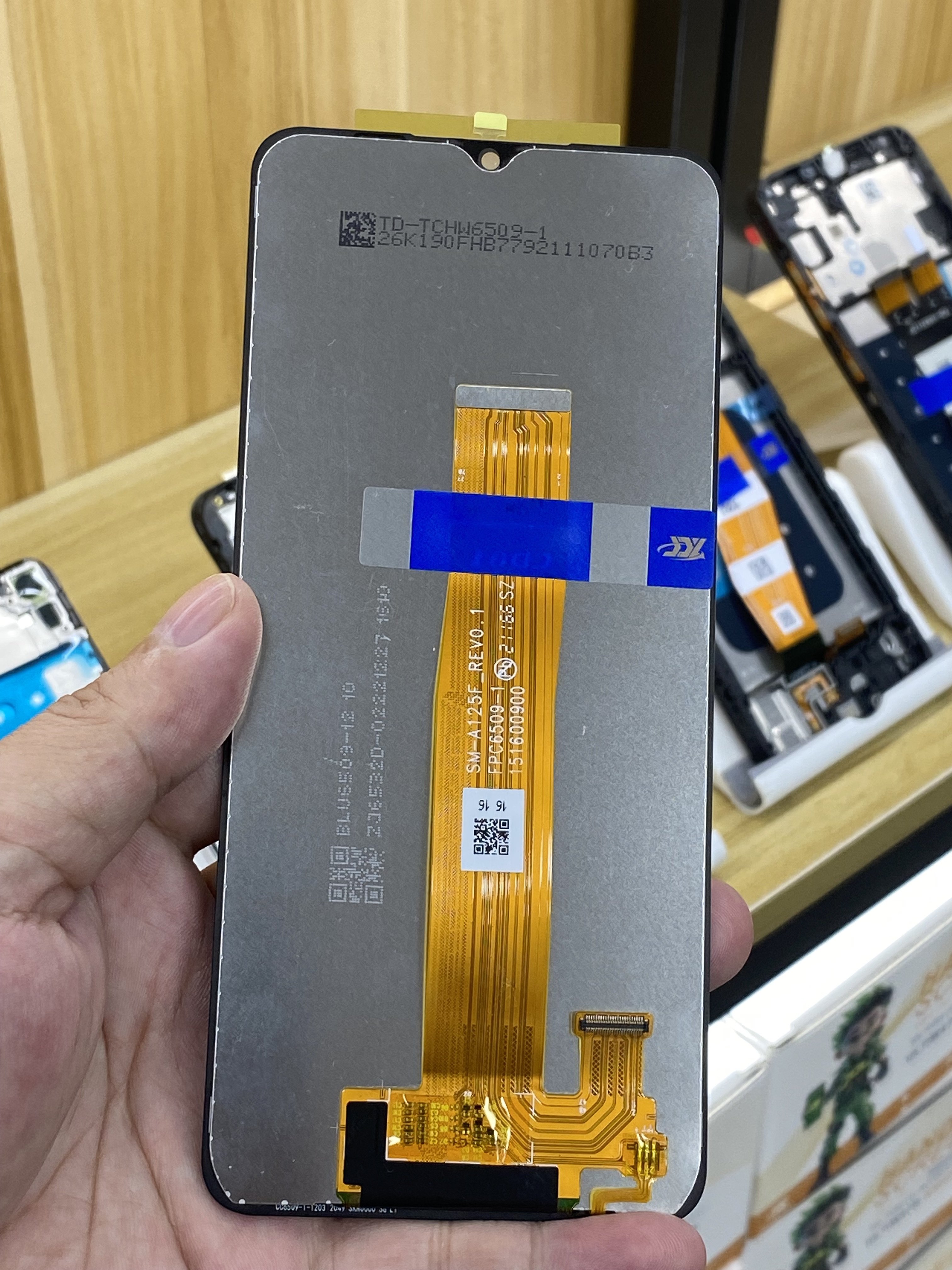 High Brightness A12/A125 TFT LCD Display for Mobile Phones Original Quality China Supplier Compatible Samsung for Galaxy A12