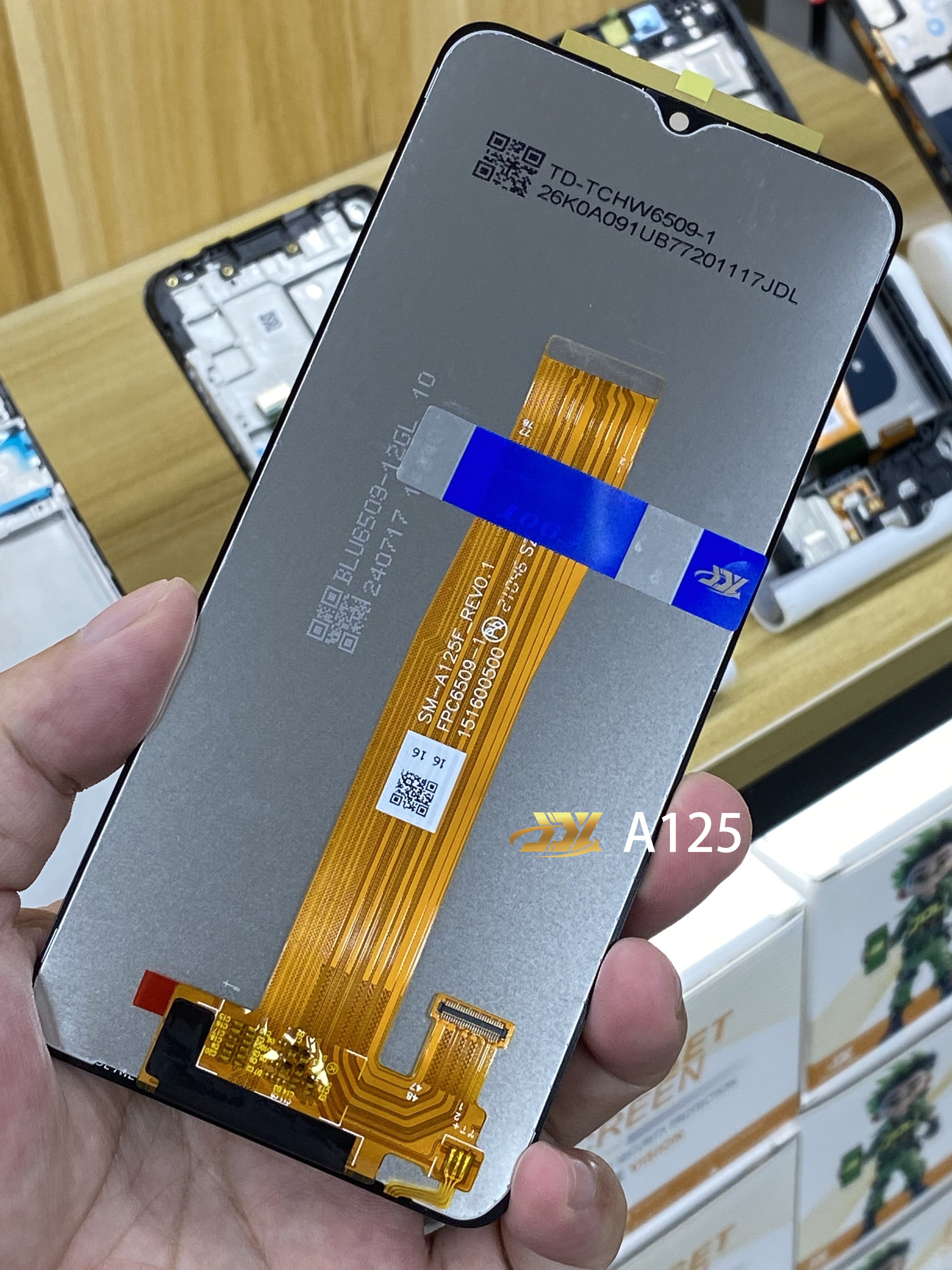 High Brightness A12/A125 TFT LCD Display for Mobile Phones Original Quality China Supplier Compatible Samsung for Galaxy A12