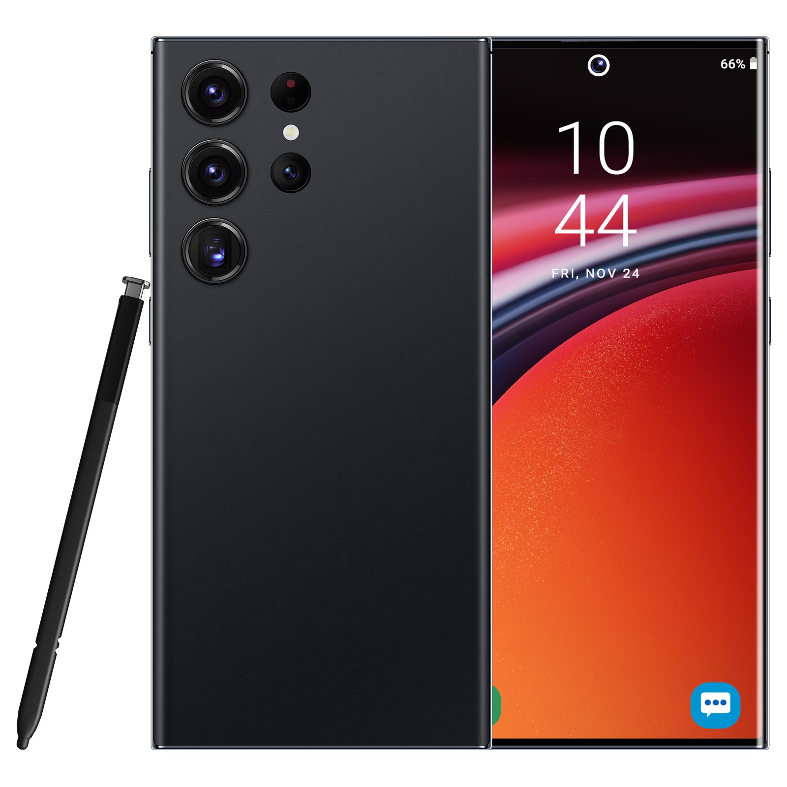 Brand New S24 Ultra 5G Phone 7.3 inch 8GB+256GB Android 13.0 Smartphone Full Screen Unlocked Mobile Phones