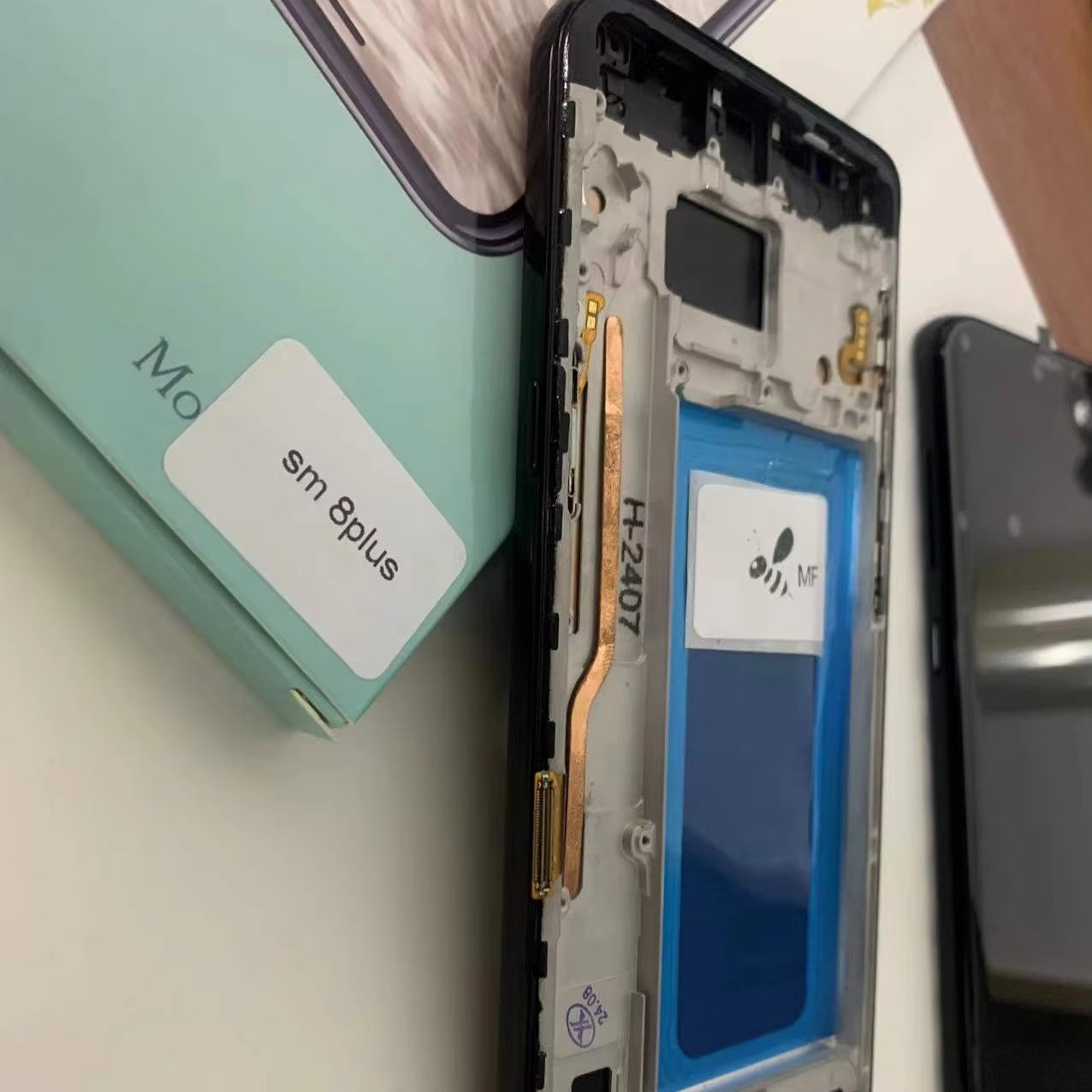 mobile phone lcds display Suitable for Samsung S8 S8plus S9 S9PLUSscreen display LCD replaceable display screen Add framework