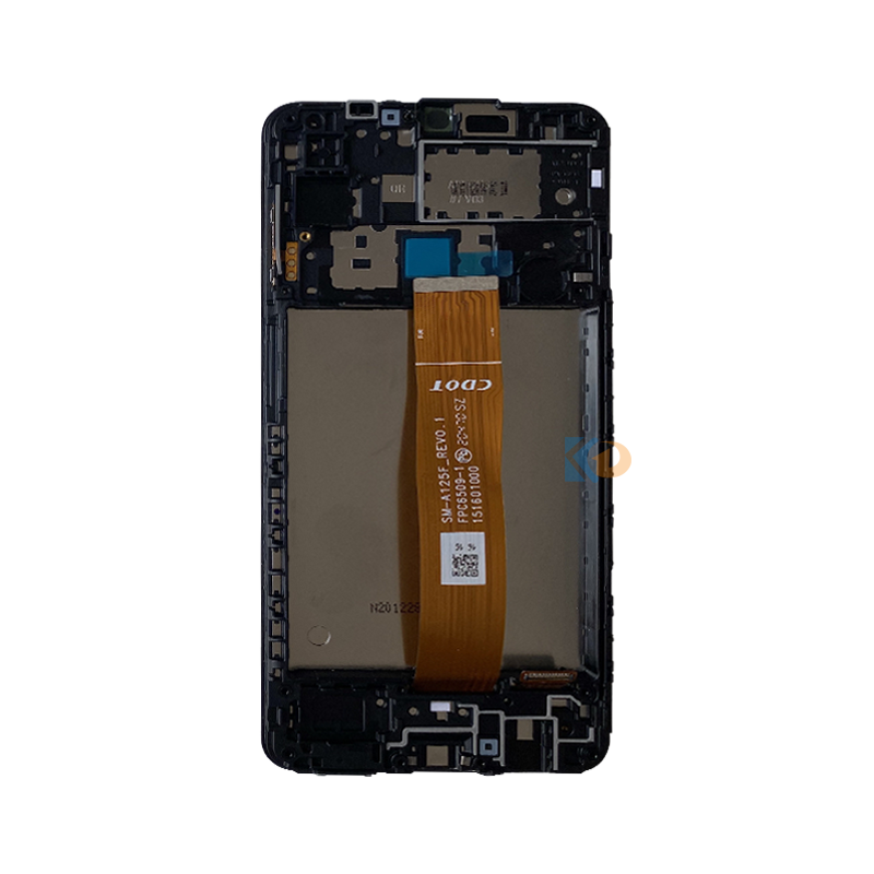Original LCD For Samsung Galaxy A12 SM-A12 A125 LCD Touch Screen with Frame Assembly Replacement