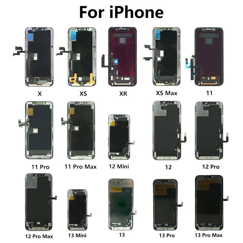 mobile phone lcd For Iphone X 11 11Pro Max 12Mini 12Pro Max For iphone 11 Lcd Screens for iphone 11 display screen replacement