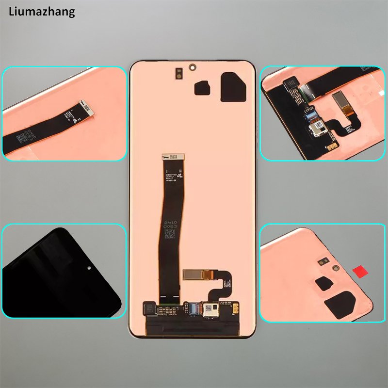 Original Mobile Phone LCDS For Samsung Galaxy S20 S20 Plus S20 Ultra Display Touch Screen Assembly With Dots