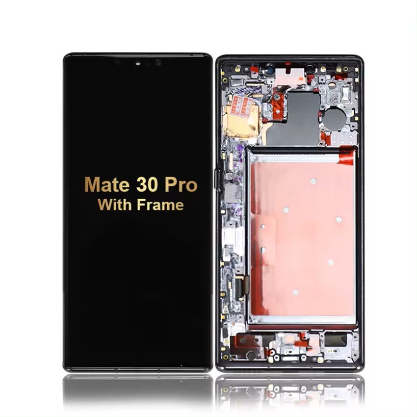 6.53'' Mobile Phone Lcds for Huawei Mate 30 Pro LCD with Frame Touch Screen Assembly Replacement for Mate 30 Pro without Frame