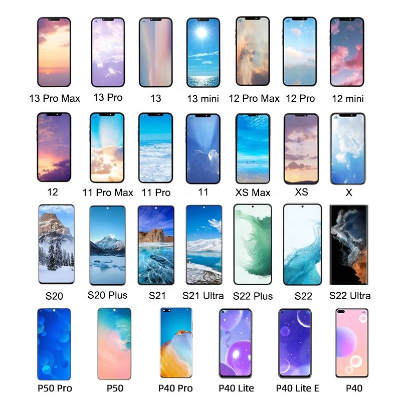 Brand New Incell LCD for iPhone X 11 12 13 14 Pro XR XS Max OEM TFT Mobile Phone LCDs Screen Combo Display Assembly Replacement