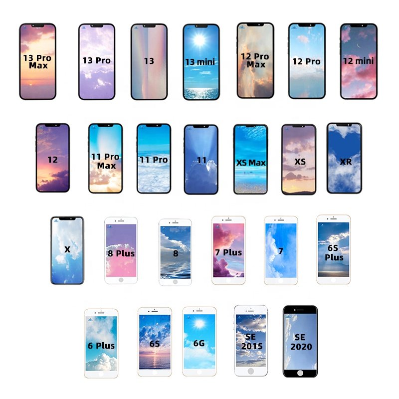 Brand New Incell LCD for iPhone X 11 12 13 14 Pro XR XS Max OEM TFT Mobile Phone LCDs Screen Combo Display Assembly Replacement
