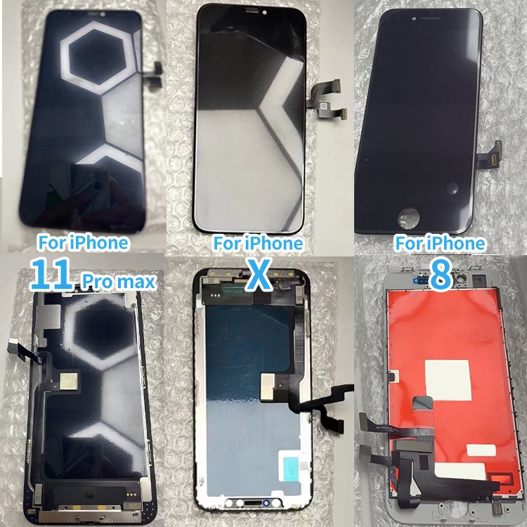 Mobile Phone Lcd for apple iphone 5 6 7 8 X 11 12 13 Pro Max screen replacements original oled display Lcd screen for iphone lcd