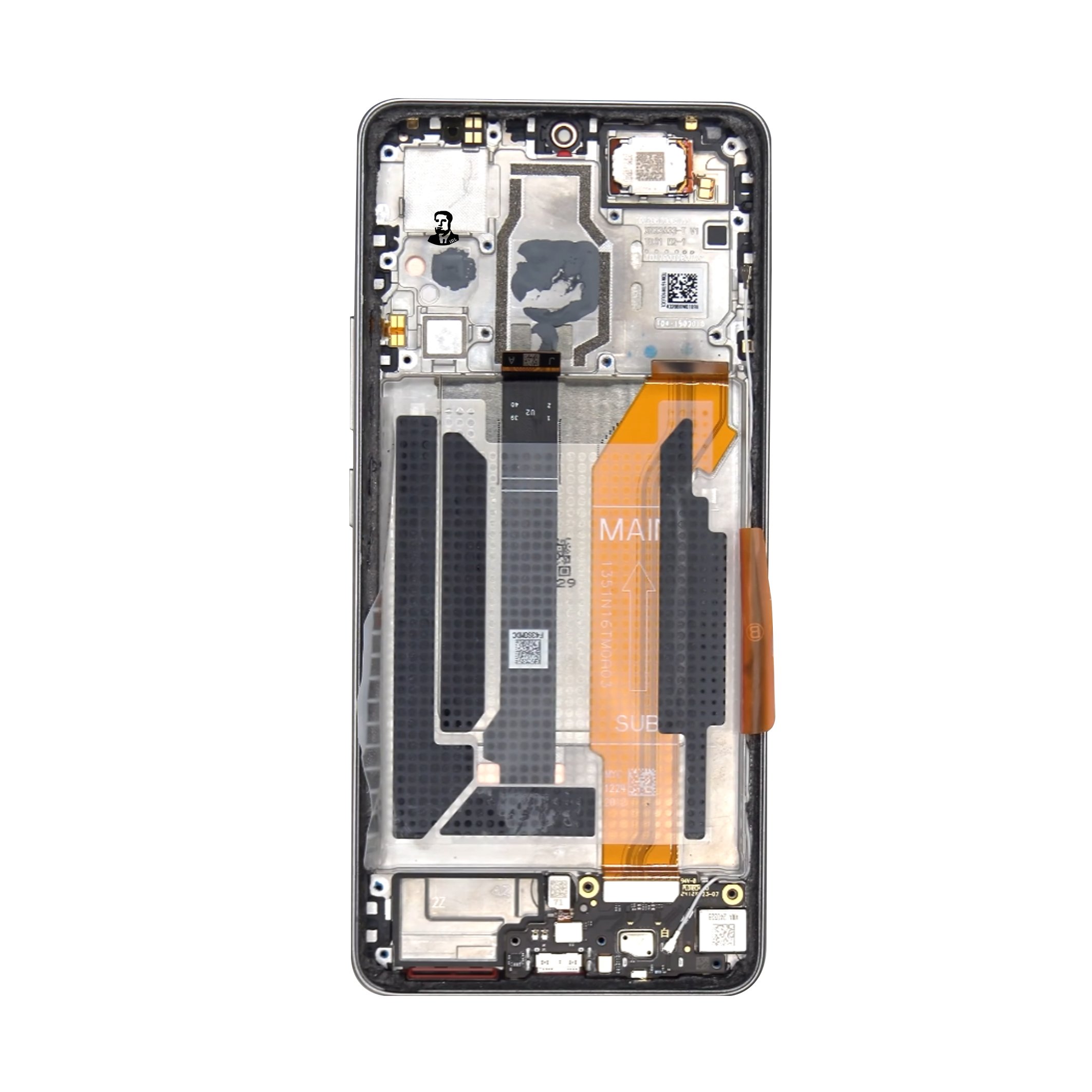 Mobile phone LCD screen For Xiaomi Poco F6 lcd display touch with frame assembly