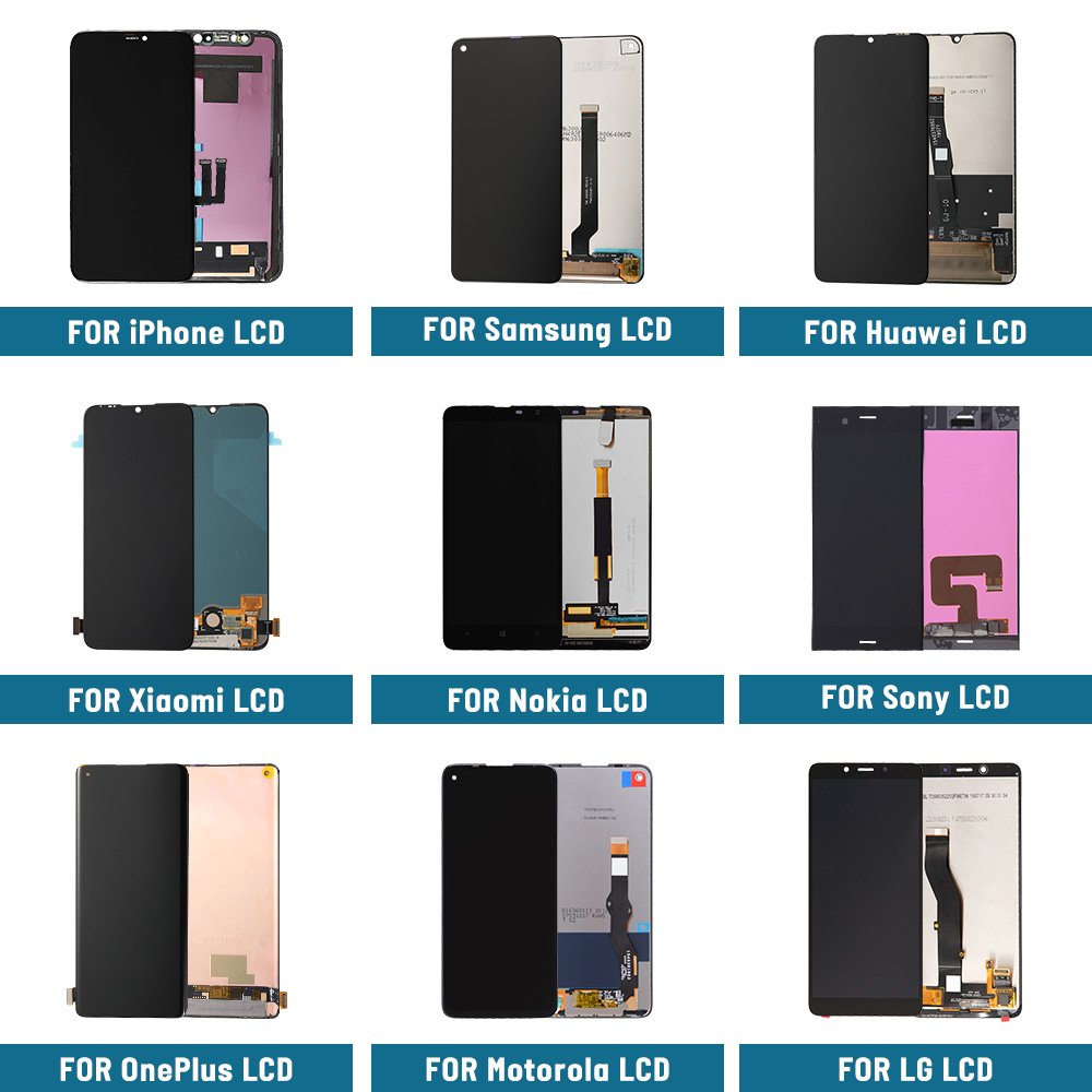 LCD Screen Display For iPhone XS Max XR 11 12 Pro Max 13 14 Lcd Display For iPhone SE 6S 7 8 Plus Screen Replacement Assembly