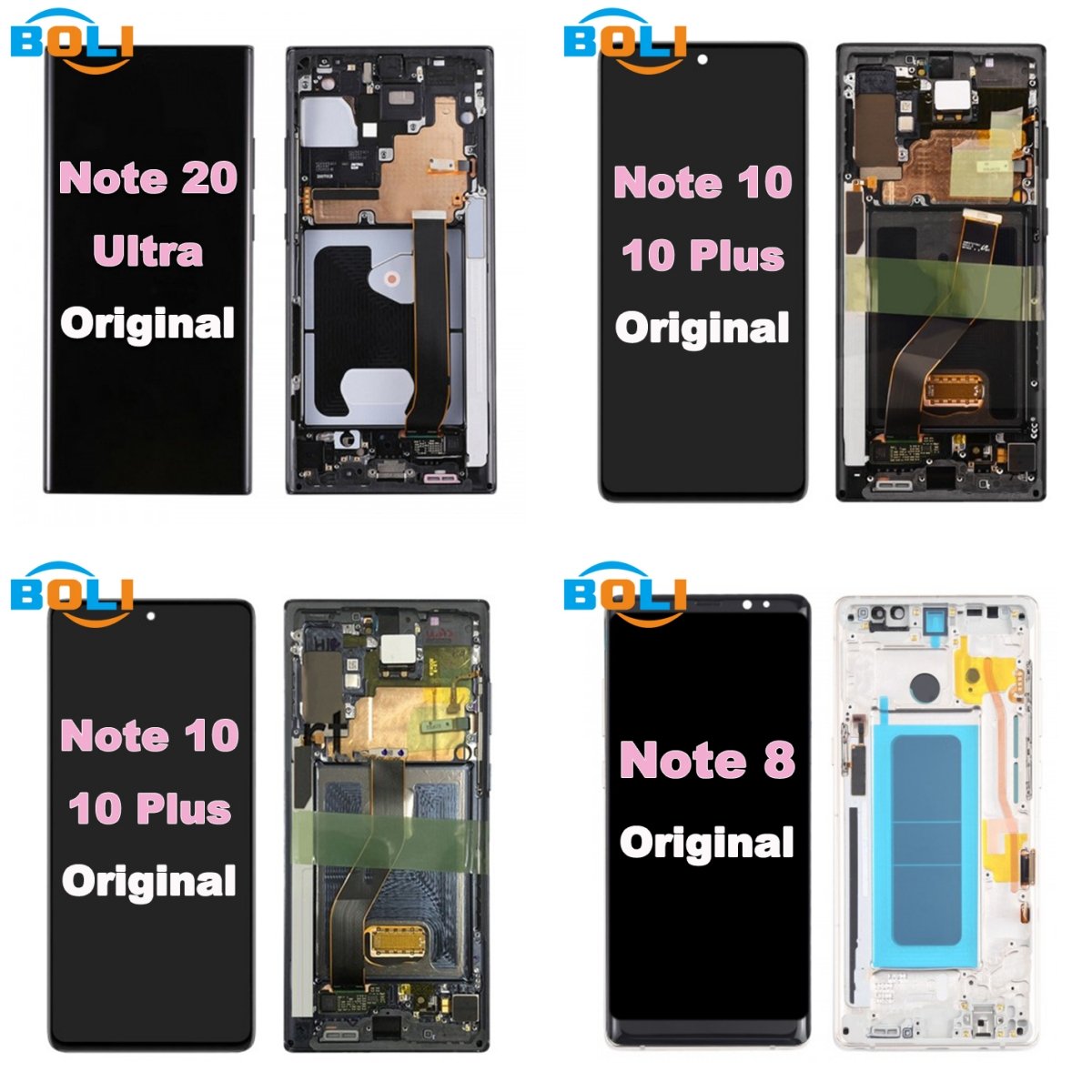 Original Mobile Phone Lcds for Samsung Galaxy S24 Ultra Plus S928U S928B Amoled TFT LCD Display Touch Screen Digitizer Assembly