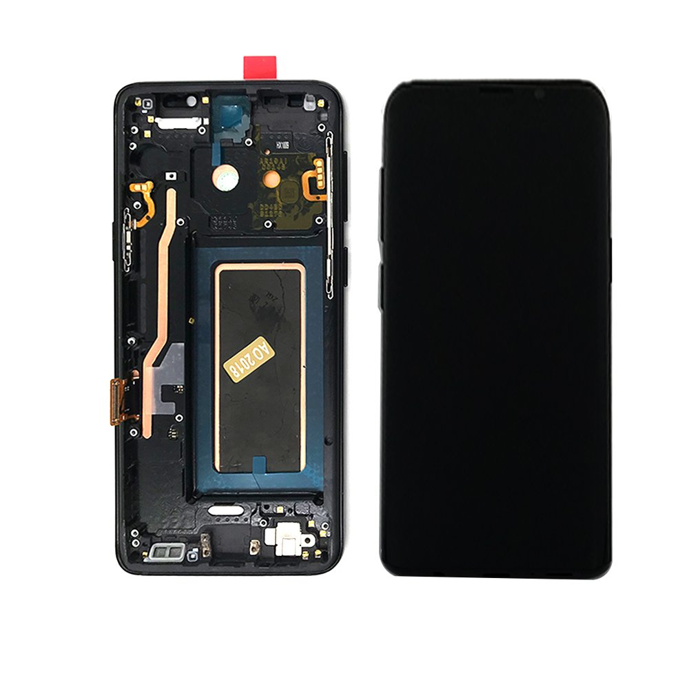 For Samsung Galaxy S9 Screens Display With Frame AMOLED Screen Phone Mobile Phones Lcd
