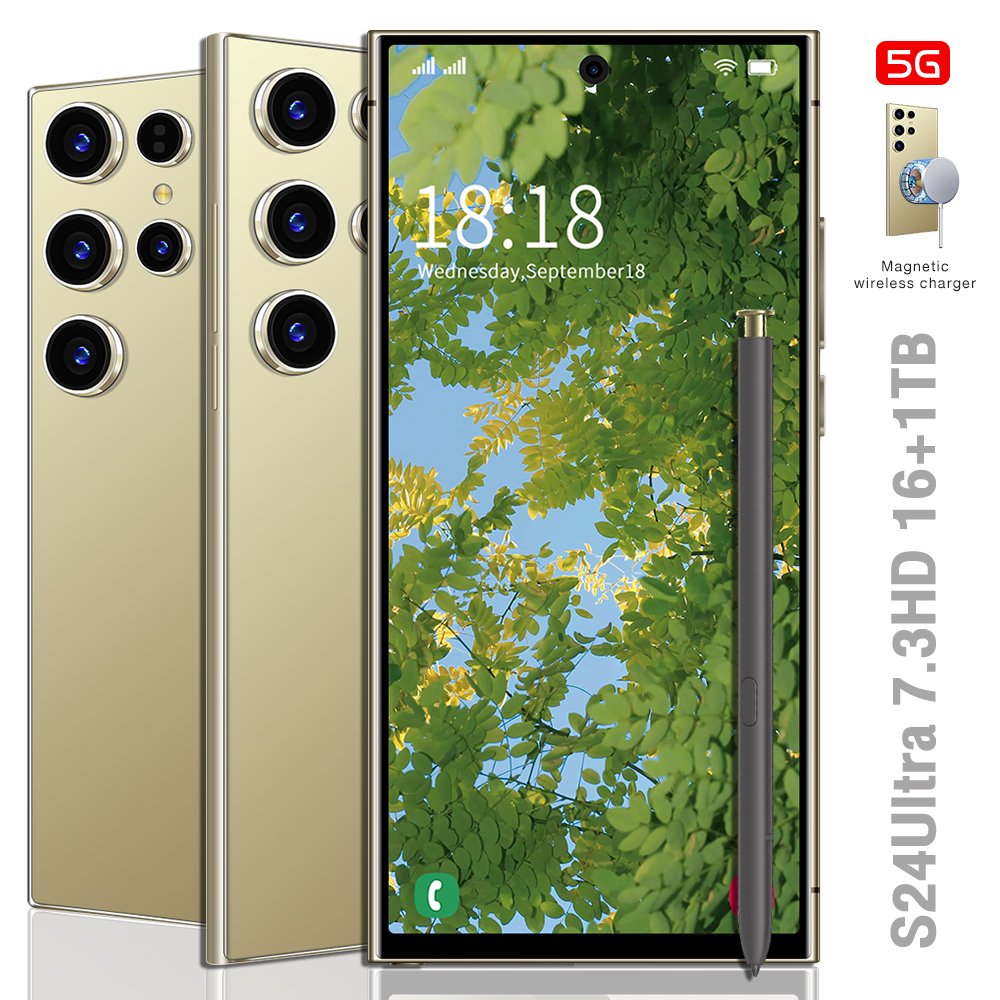 Slimoro Celulare S For Amsung Galax S23 Ultra Original 5G Smartphone Mobile Phone Low Price 4G Cell Feature Phone 16+1TB Memory