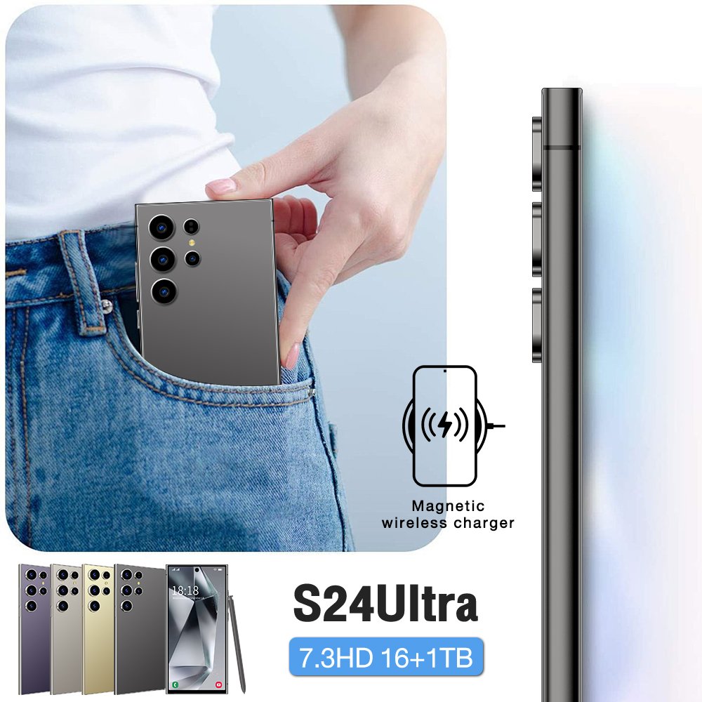 Slimoro Celulare S For Amsung Galax S23 Ultra Original 5G Smartphone Mobile Phone Low Price 4G Cell Feature Phone 16+1TB Memory