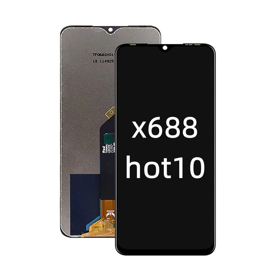 Mobile Phone LCDs For Infinix Hot 10 11 Play X688 LCD Touch Screen Display For Tenco Pova Neo LE6 For Itel P37 Pro