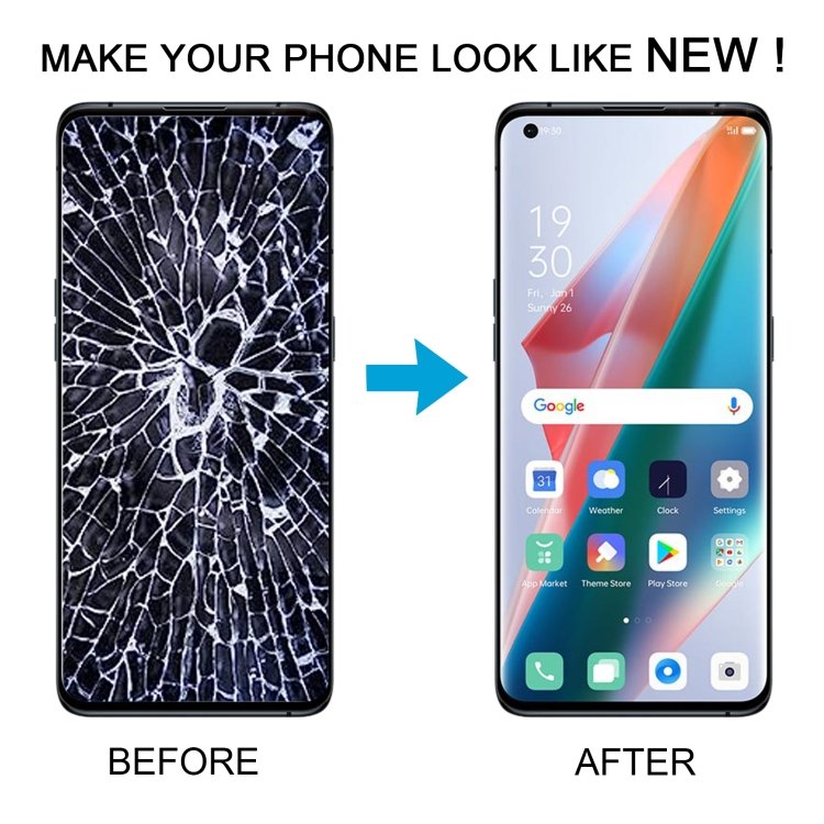 OEM LCD Screen For OPPO Find X3 Pro TFT Material Digitizer Full Assembly Mobile Phones lcds Replacement