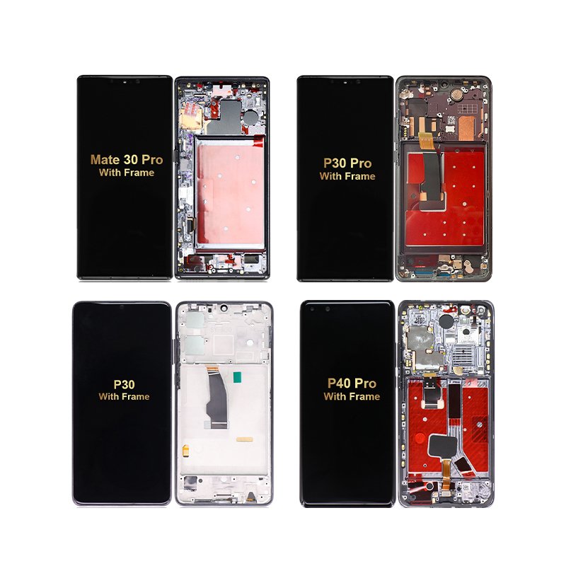 Great Price Replacement Mobile Phone Lcd Pantalla Touch Screen Display For Huawei Mate 30 Pro P30 P40 Pro With Frame