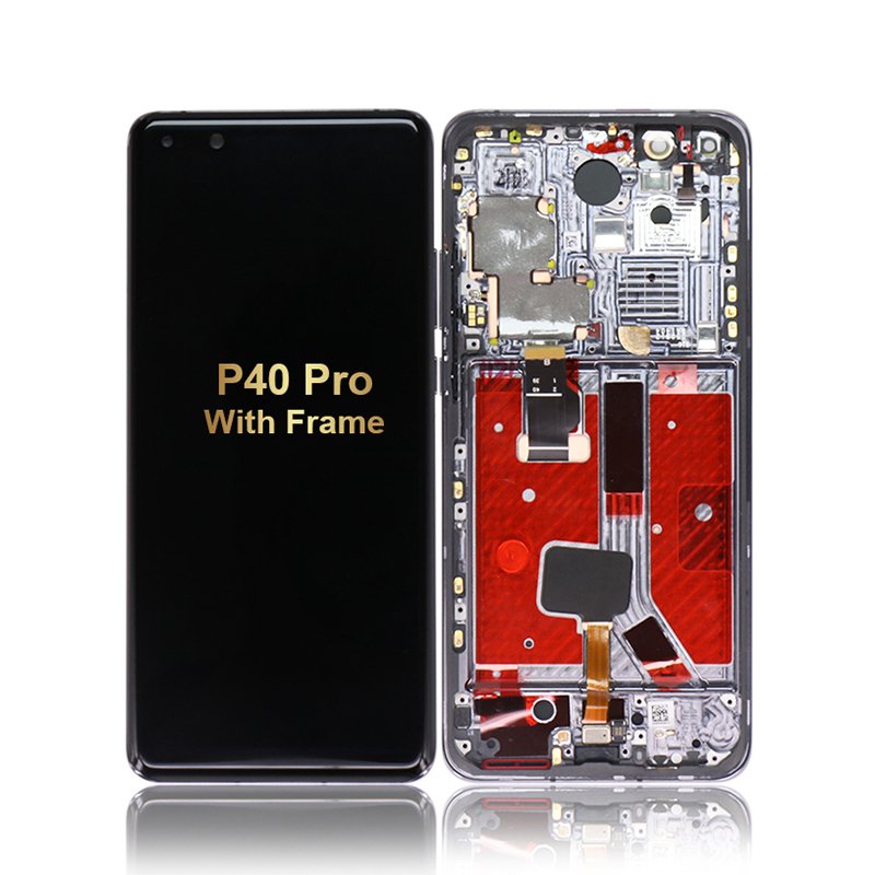 Great Price Replacement Mobile Phone Lcd Pantalla Touch Screen Display For Huawei Mate 30 Pro P30 P40 Pro With Frame