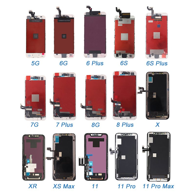 Factory Price Mobile Phone LCD For Iphone 11 Pro Max Display Screen For Iphone X
