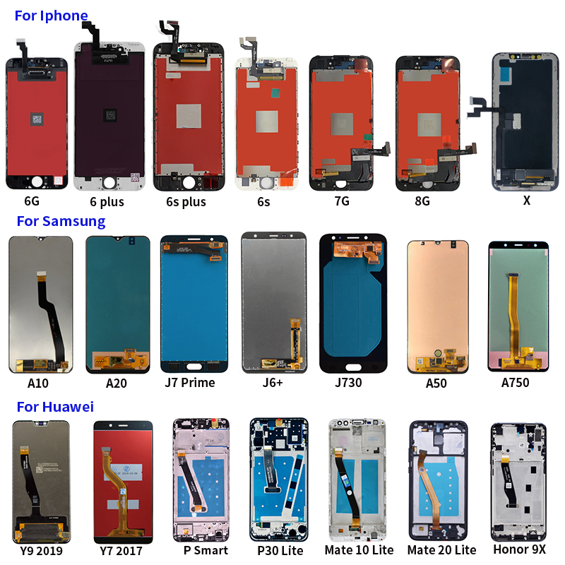 Factory Price Mobile Phone LCD For Iphone 11 Pro Max Display Screen For Iphone X