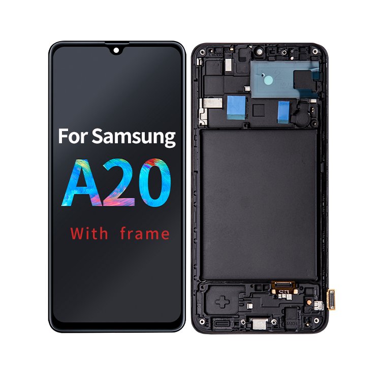 Mobile phone lcds for pantalla de samsung a20 phone screen replacement for pantalla para samsung a20