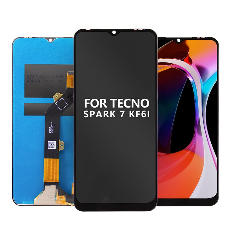 Mobile Phone LCDs for Tecno Spark 7 KF6 lcd screen wholesale for Tecno Spark 7 display for Tecno Spark 7 screen factory price
