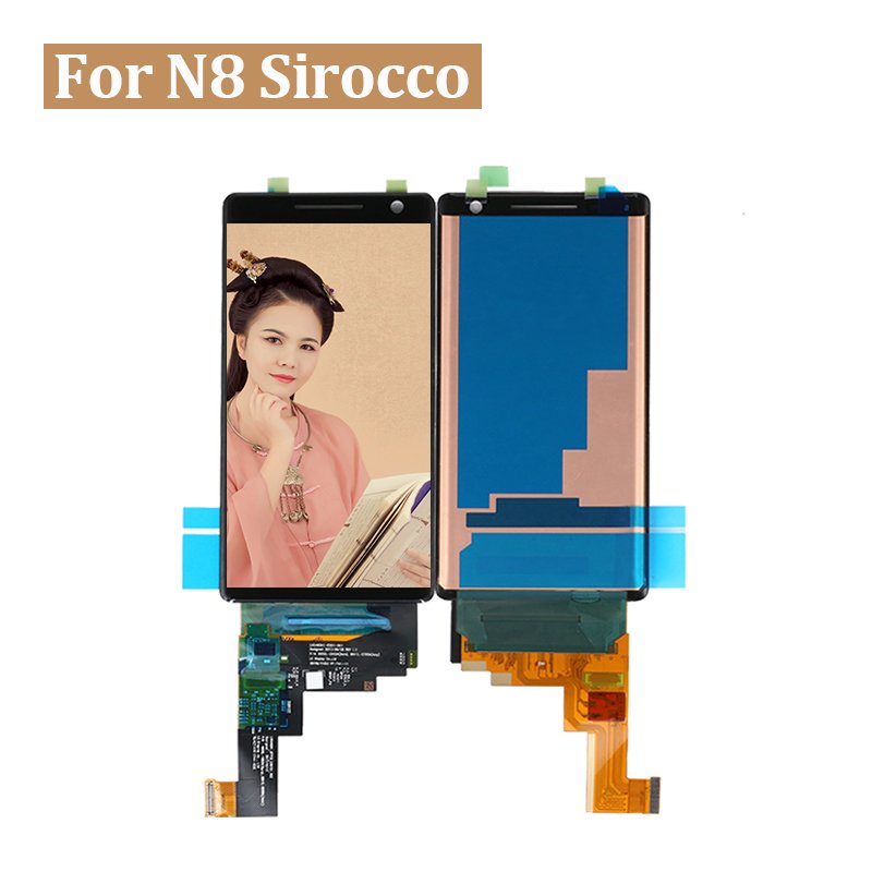 For Nokia 8 Sirocco LCD Screen Display +Touch Glass Digitizer Assembly Replacement Parts