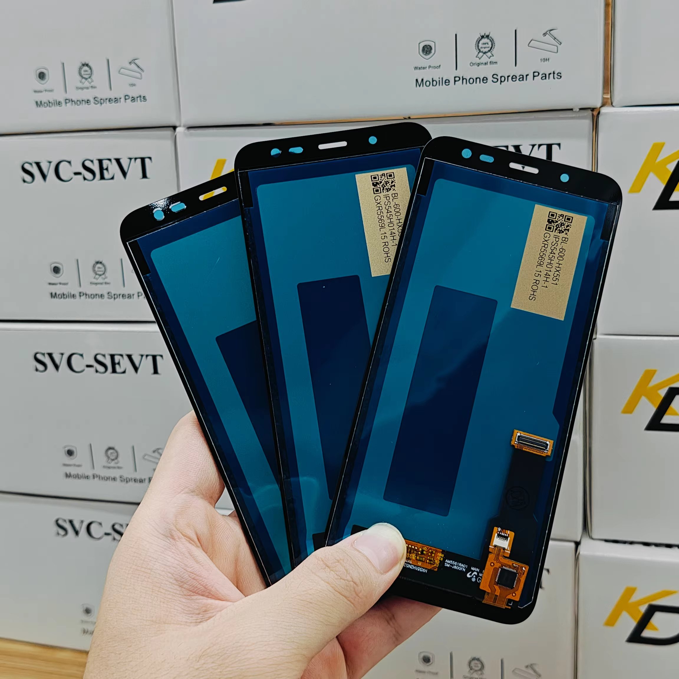 Cell Phone Lcds Display For Samsung J600 J6 Touch Screens Phone J6 Spare Parts Repair Parts