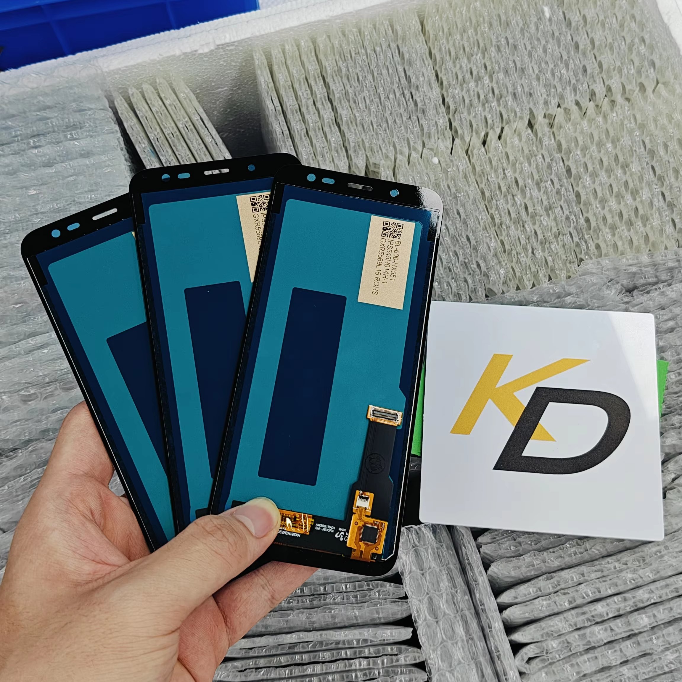 Cell Phone Lcds Display For Samsung J600 J6 Touch Screens Phone J6 Spare Parts Repair Parts
